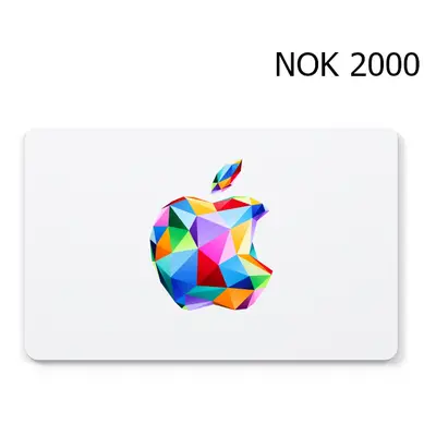 Apple 2000 NOK Gift Card NO