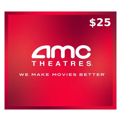 AMC Theatres $25 Gift Card US