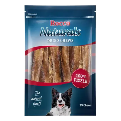 Rocco Naturals snacks de nervo de boi para cães - 25 unidades