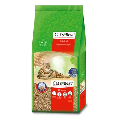 Cat's Best Original areia vegetal aglomerante - 40 l (aprox. 17,2 kg)