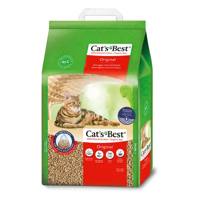 Cat's Best Original areia vegetal aglomerante - 20 l (aprox. 8,6 kg)