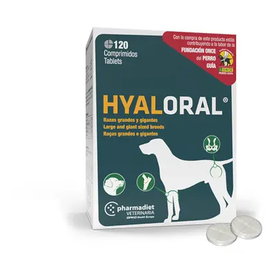 Hyaloral para cães de porte grande e gigante - 120 comprimidos