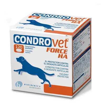 Condrovet Force HA condroprotetor para cães - 120 comprimidos