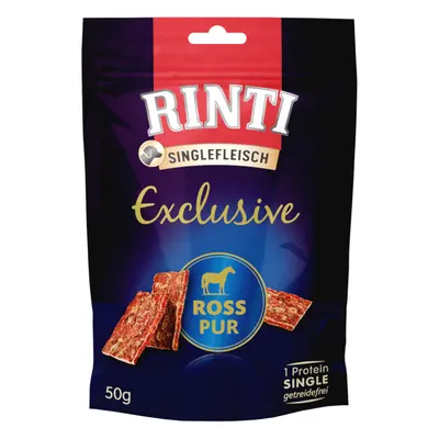 RINTI Single Meat Exclusive monoproteico snack para cães - Cavalo Pur 50 g