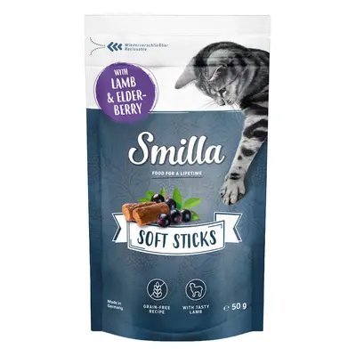 Smilla Soft Sticks 50 g - Cordeiro e bagas de sabugueiro