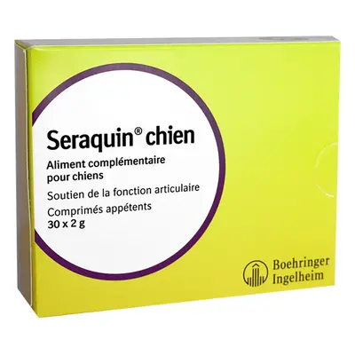 Seraquin condroprotetor para cães - Pack económico: 2 x 30 comprimidos