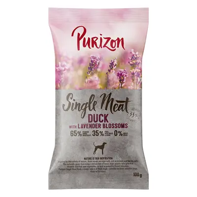 Purizon Single Meat Adult pato com maçã e flores de lavanda - 100 g