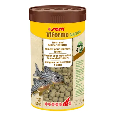 Sera Viformo Nature comida em comprimidos para peixes - 250 ml