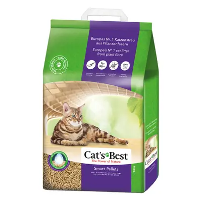 Cat's Best Smart Pellets areia aglomerante ecológica - 20 l (aprox. 10 kg)