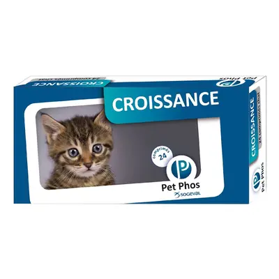 Ceva Pet-Phos Cat Growth vitaminas e minerais para gatos - Pack económico: 2 x 96 pastilhas