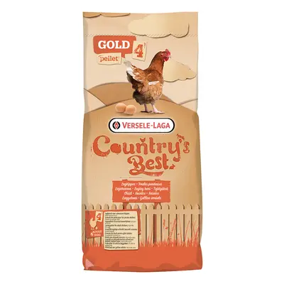 Country's Best GOLD 4 GALLICO Pellet para galinhas - 20 kg