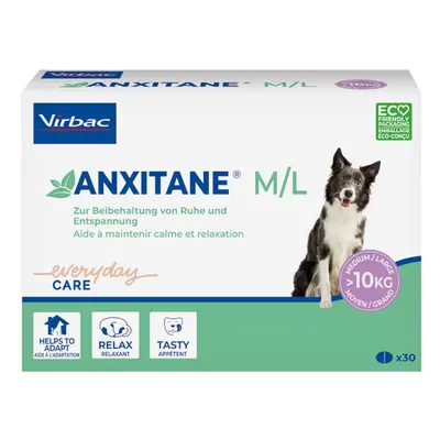 Virbac ANXITANE comprimidos para cães - M/L: 60 comprimidos