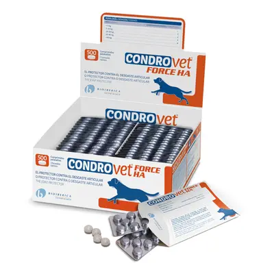 Condrovet Force HA condroprotetor para cães - 500 comprimidos