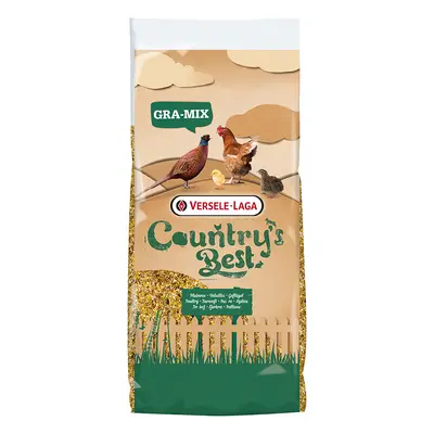 Country's Best GRA-MIX Mistura para galinhas e faisões - Pack económico: 2 x 20 kg