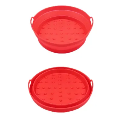 Air Fryer Grill Mat High Temperature Resistant Silicone Baking Tray-2