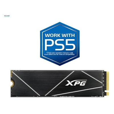 XPG Lâmina GAMMIX S70 de 512 GB – Funciona com SSD interno para jogos PlayStation 5, PCIe Gen4 M