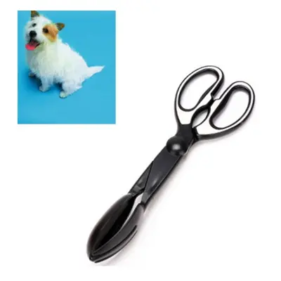 3 PCS Dog Pick Up Toilet Pet Shoveling Device Cat Dog Excrement Picking Feces Clip(Black)