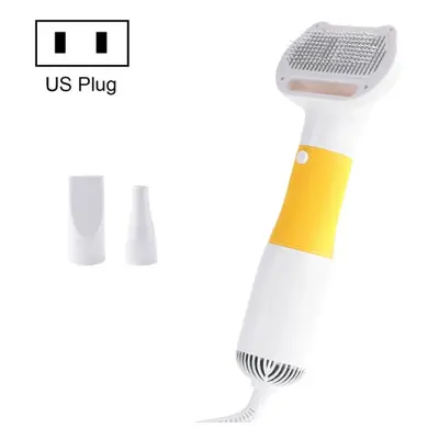 3 in 1 600W Pet Electric High Wind Hair Removal Blowing Combs, Specification: US Plug 110V