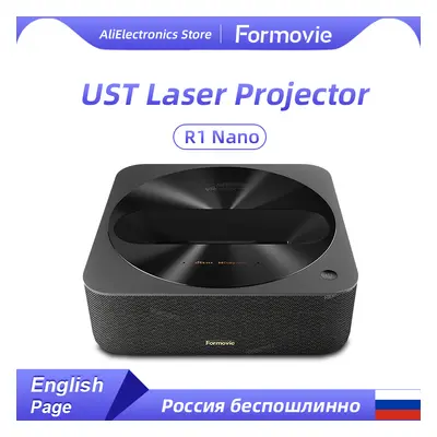 New Fengmi R1 Nano UST Laser Projector 1080P Ultra Short Throw Cinema Smart HDR Video Beamer For