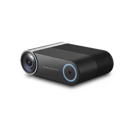 YG420 1280x1080P 2400 lumens mini LED projector, supports HDMI & AV & SD & USB & VGA, mobile ver