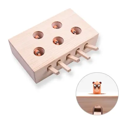 Hamster And Cat Toys Solid Wood Cat Supplies-2