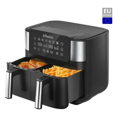 Ultenic K20 Dual Basket Hot Air Fryer 2850W 8L Capacity Dual Independent Cooking Zone Touch Scre