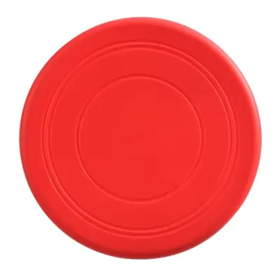 Pet Toy Flying Disc Pet Interactive Training Floating Water Bite-Resistant Soft Flying Disc(Red)