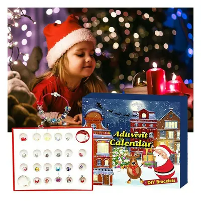 Charms DIY Bracelet Advent Christmas Countdown Calendar