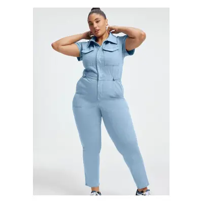 Fashion Denim Jumpsuit (Buy 2 Free Shipping)