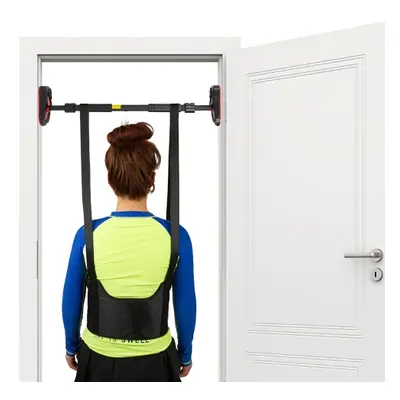 MK-123 Hanging Lumbar Traction Belt Back Stretcher Spine Decompression Belt