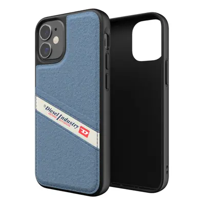 Diesel - Moulded Case Denim for iPhone 12 Mini - Cases - Unisex - Blue