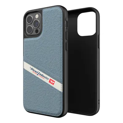 Diesel - Moulded Case Denim for iPhone 12/12 Pro - Cases - Unisex - Blue