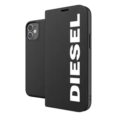 Diesel - Booklet Case Core for iPhone 12 Mini - Cases - Unisex - Black