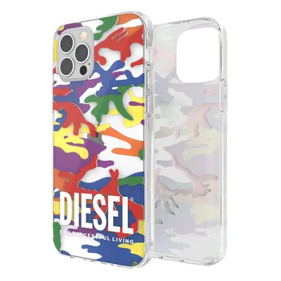 Diesel - Clear case Pride for iPhone 12 / 12 Pro - Cases - Unisex - Multicolor