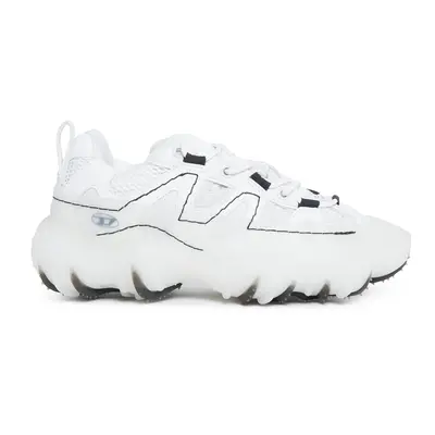 Diesel - Sneakers in mesh, leather and ripstop - Footwear - Unisex - White