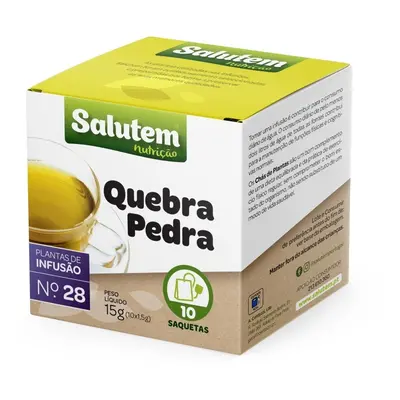 Chá Salutem Infusão Nº28 Quebra-pedra 10 Saquetas