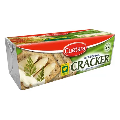 Bolacha Cuétara Cream Cracker Integral 200g