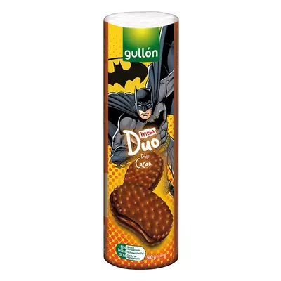 Bolachas Gullon Mega Recheadas Duo Cacau 500g