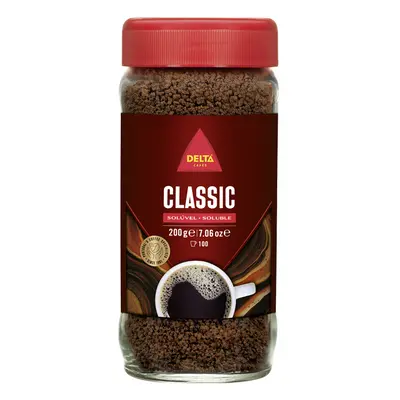 Café Delta Com Caféína Frasco 200g