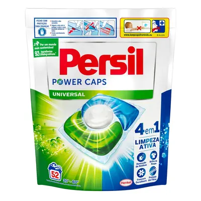 Detergente Roupa Máquina Cápsulas Persil Power Universal 52d