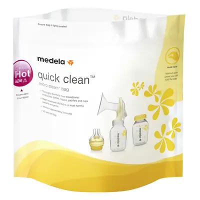 Sacos Medela De Esterilização Quick Clean Microondas 5un