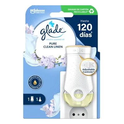 Ambientador Glade Eléctrico Aparelho Clean Linen 20ml