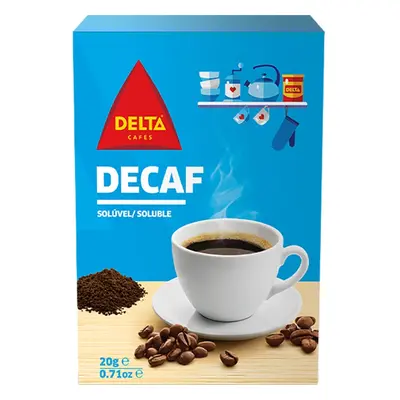 Café Delta Solúvel Descafeinado Doses 10x2g