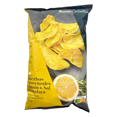 Batata Frita Auchan Collection Erva Provence E Limão 130g