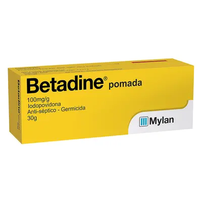 Pomada Betadine Dérmica 100mg/g 30g