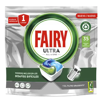 Detergente Loiça Máquina Fairy Ultra Original 35pastilhas