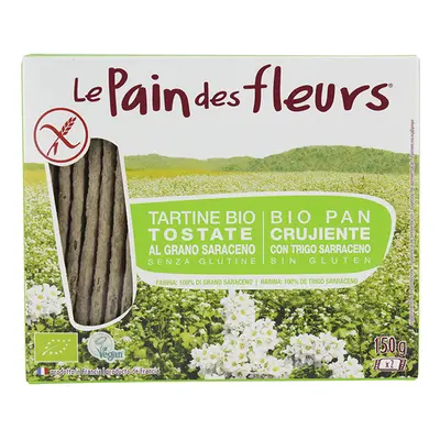 Pão Le Pain Des Fleurs Flores Serra Sem Glúten Bio 150g