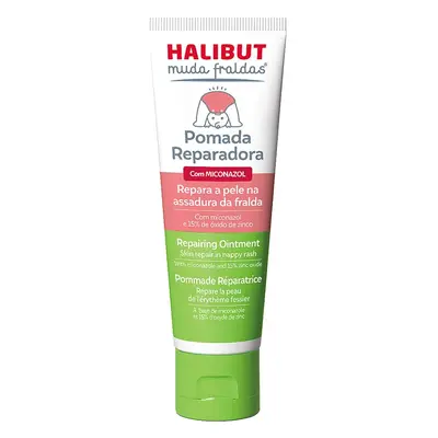 Pomada Halibut Reparadora Muda Fraldas Com Miconazol 50g