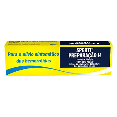 Pomada Sperti Retal Preparação H 10mg/g+30mg/g 25g