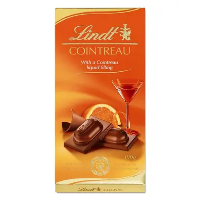 Chocolate Lindt Tablete Licor Cointreau 100g